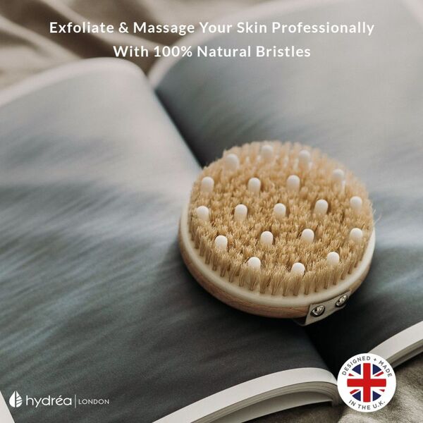 Hydrea London Cellulite Massage Brush, UK version