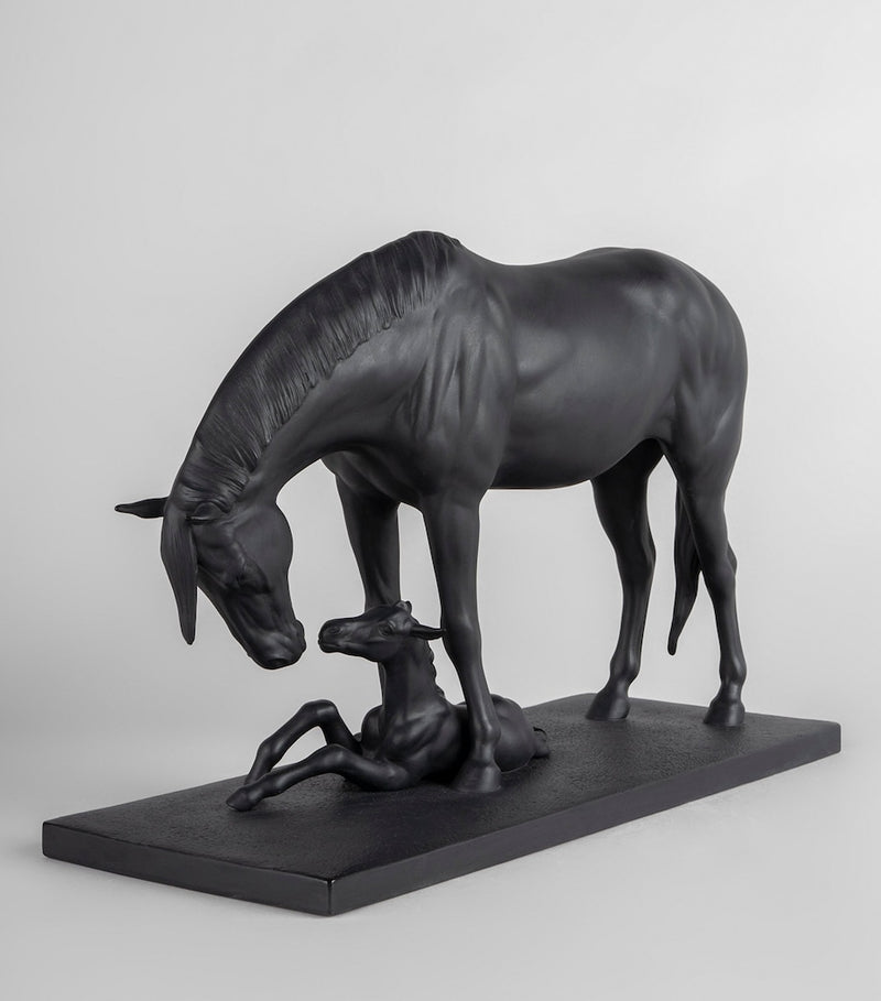 Lladró Mare and Foal Figurine