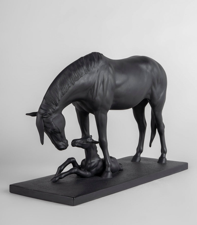 Lladró Mare and Foal Figurine