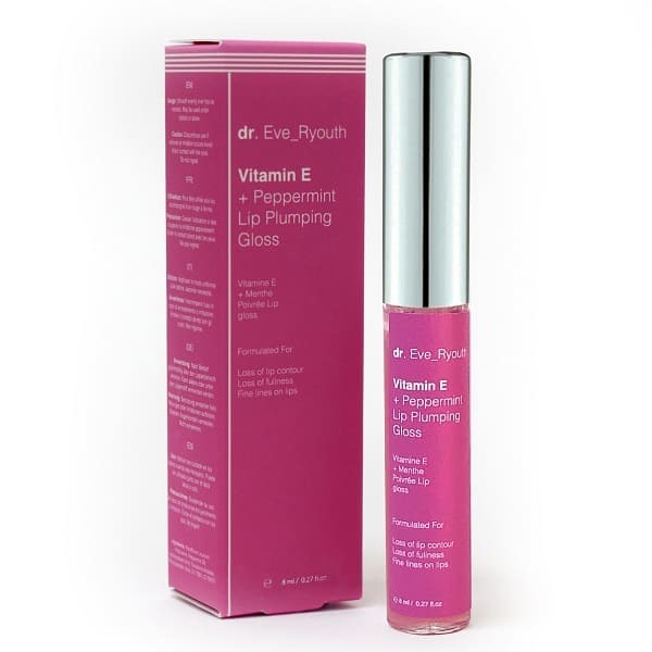 Dr. Eve Ryouth Vitamin E Peppermint Lip Plumper 8ml - British product