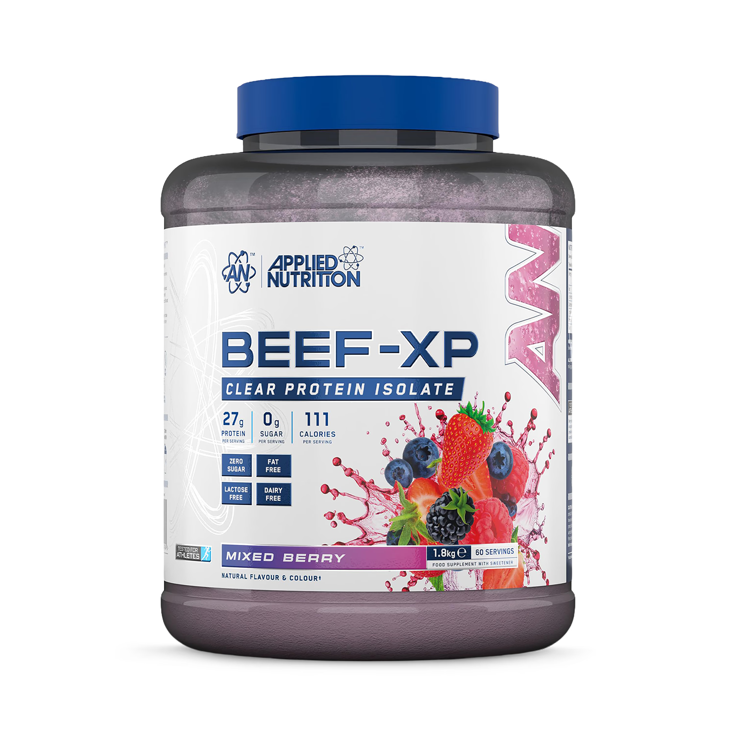 Applied Nutrition Beef XP Clear Protein Isolate Mixed Berry 1.8KG