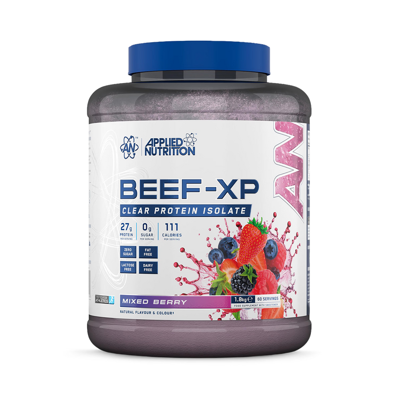 Applied Nutrition Beef XP Clear Protein Isolate Mixed Berry 1.8KG