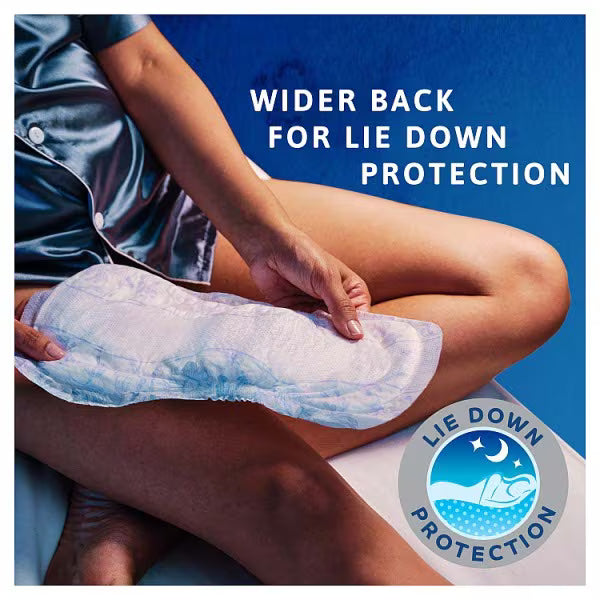 TENA Discreet Protect+ Maxi Night incontinence pad 6 pack imported from the UK