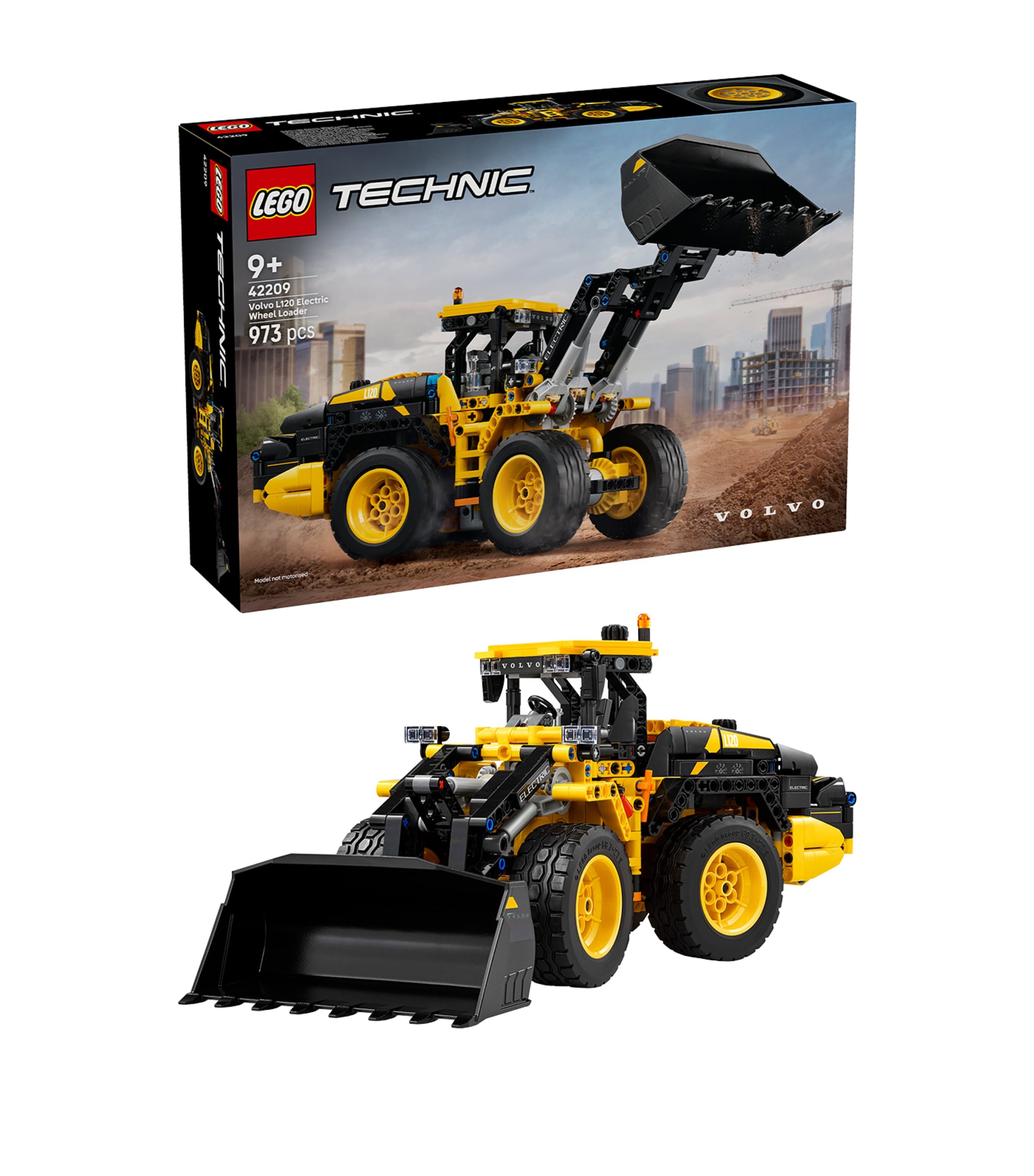 Lego Volvo L120 Electric Wheel Loader Set 42209