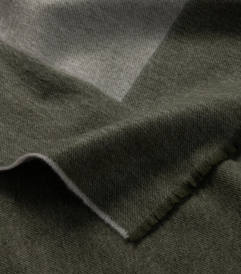 Begg x Co cashmere Arran Border throw 150cm x 200cm - British product