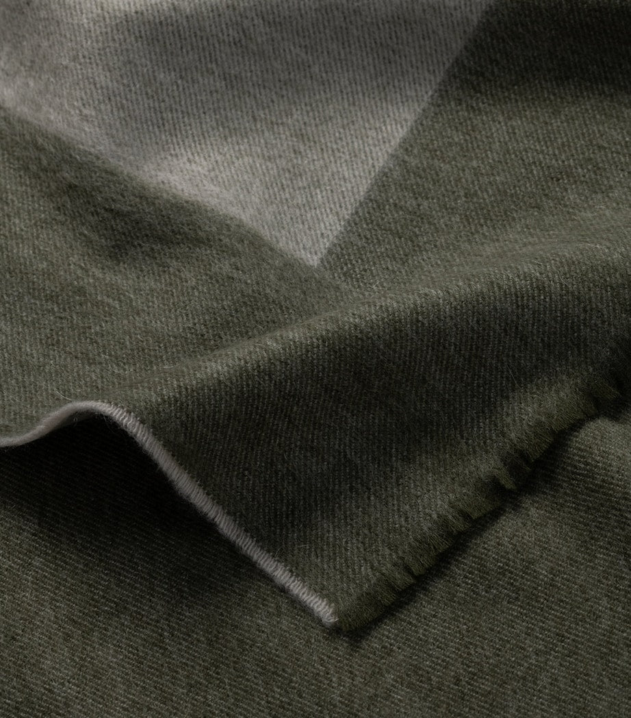 Begg x Co cashmere Arran Border throw 150cm x 200cm - British product