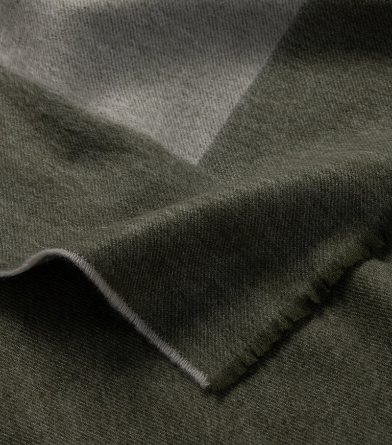 Begg x Co cashmere Arran Border throw 150cm x 200cm - British product