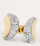 Engelbert Yellow Gold and Diamond Margareta Ring