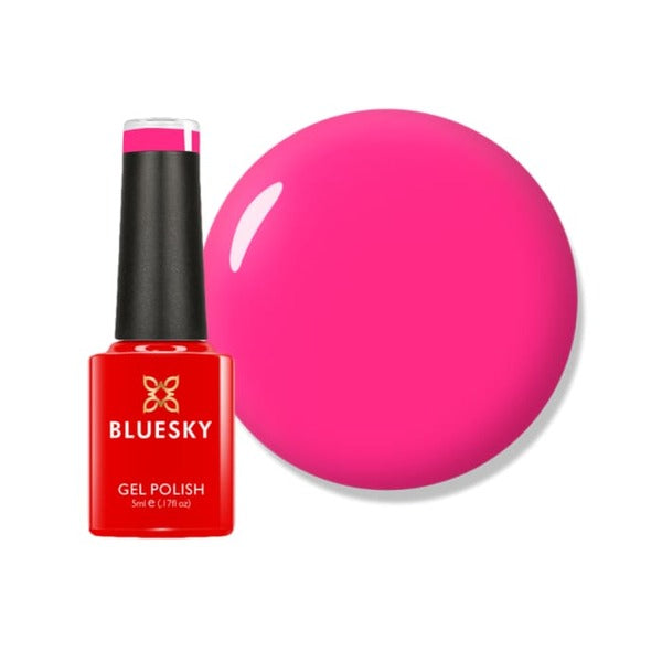 Bluesky gel polish Shocking Pink Mini - British product