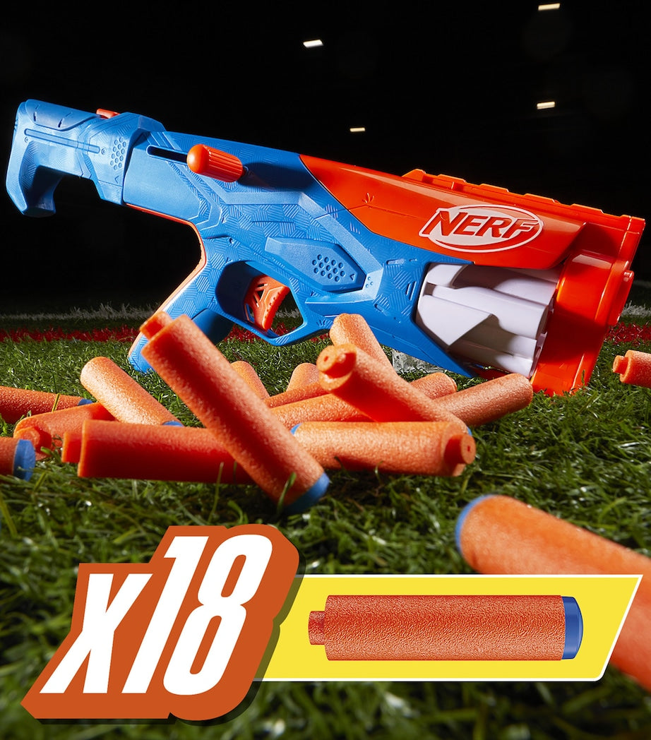 Pack of 3 Single-Fire and Bolt-Action Foam Dart Blasters with Accessories
