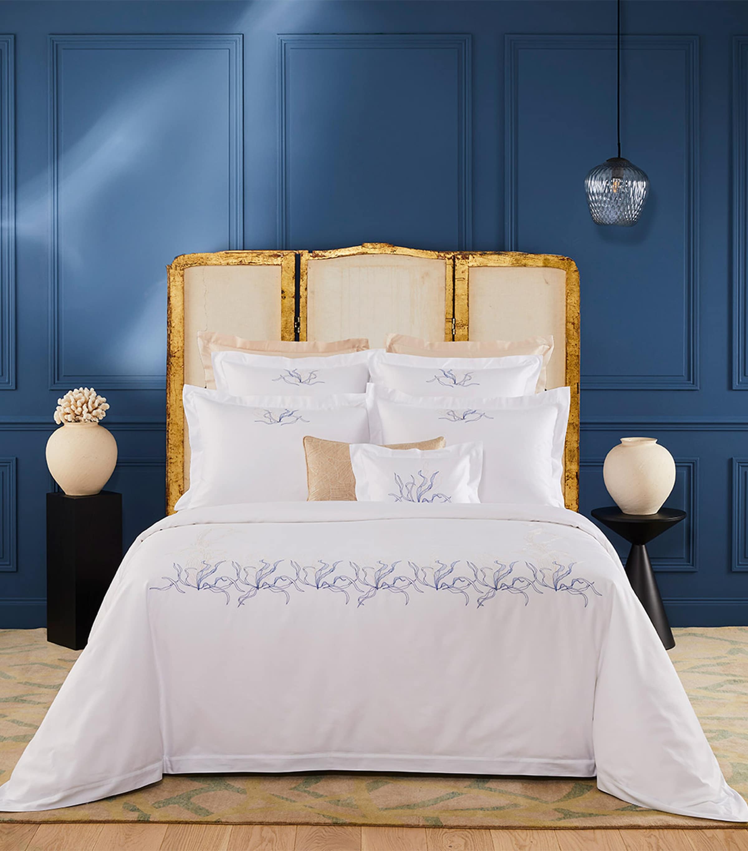 Yves Delorme Couture Nautilus king duvet cover 240cm x 220cm (British brand)