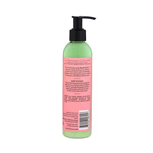 Camille Rose Fresh Curl Hair Cream - British product