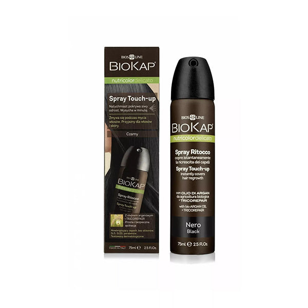 BioKap root touch up spray black 75 ml - British product