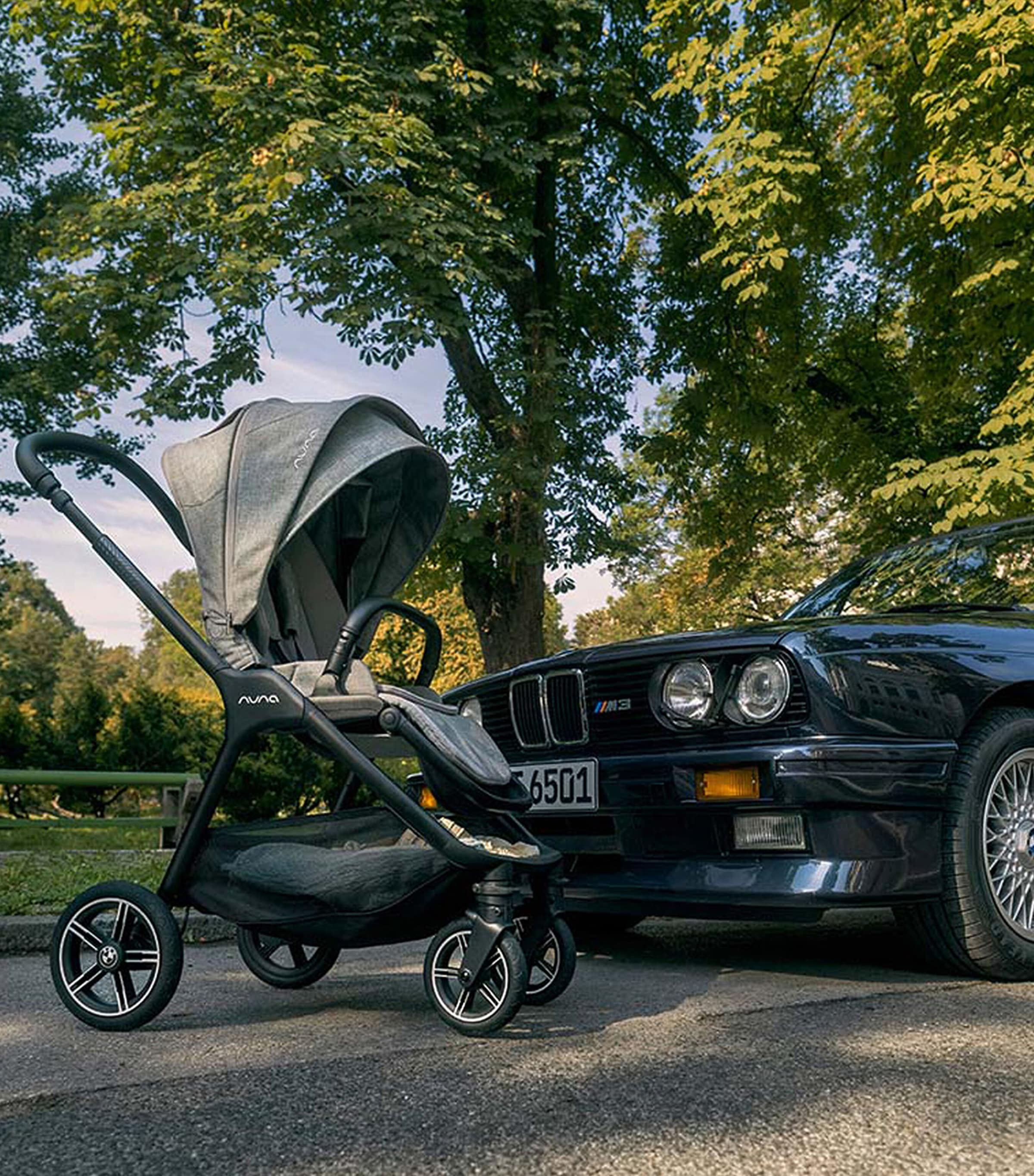 Nuna x BMW TRIV Next baby stroller, imported from the UK