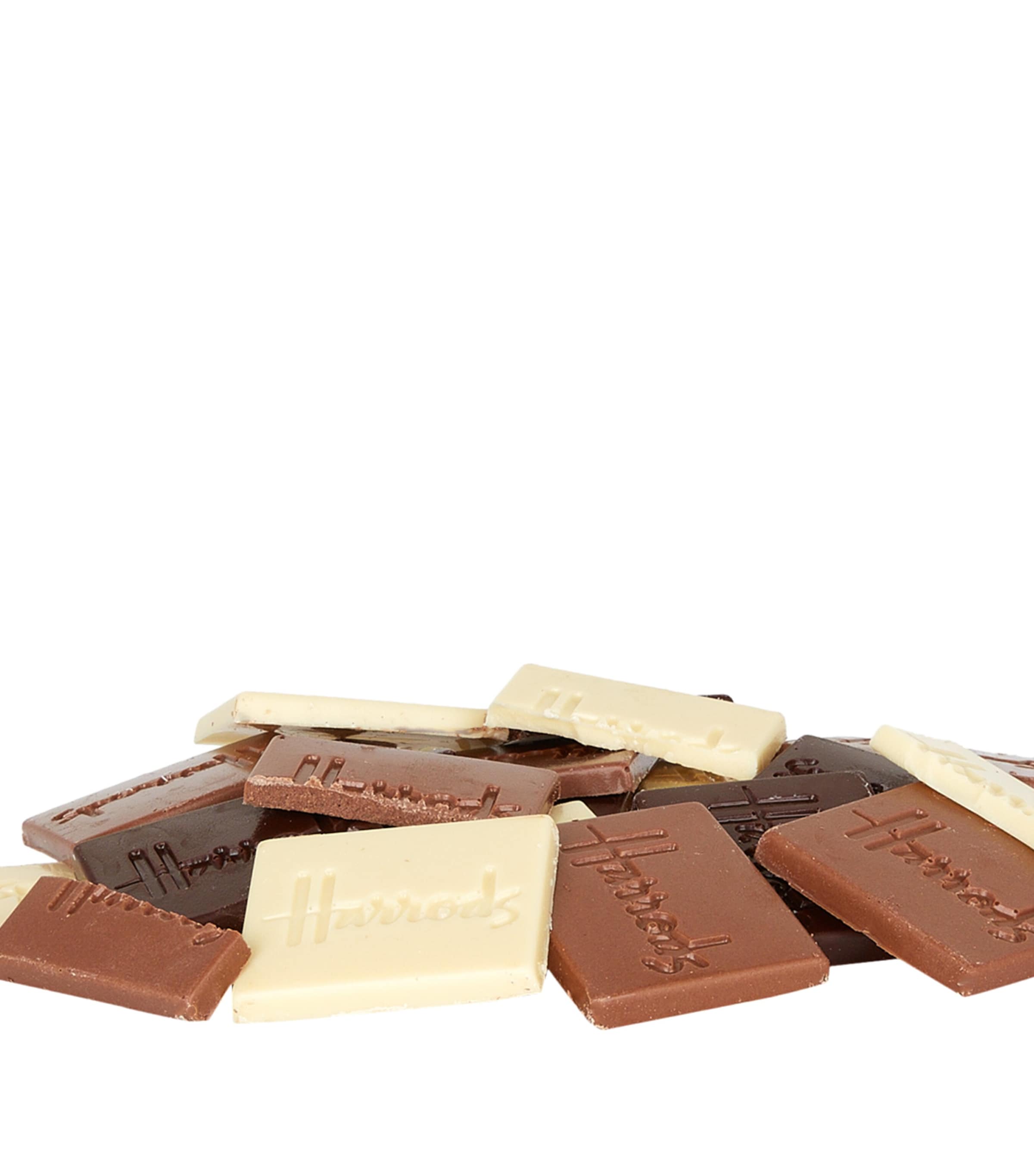 Harrods No Added Sugar Belgian Chocolate Carrés (220g)