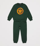 Versace kids cotton embroidered Medusa sweatpants 6-14 years (British brand)