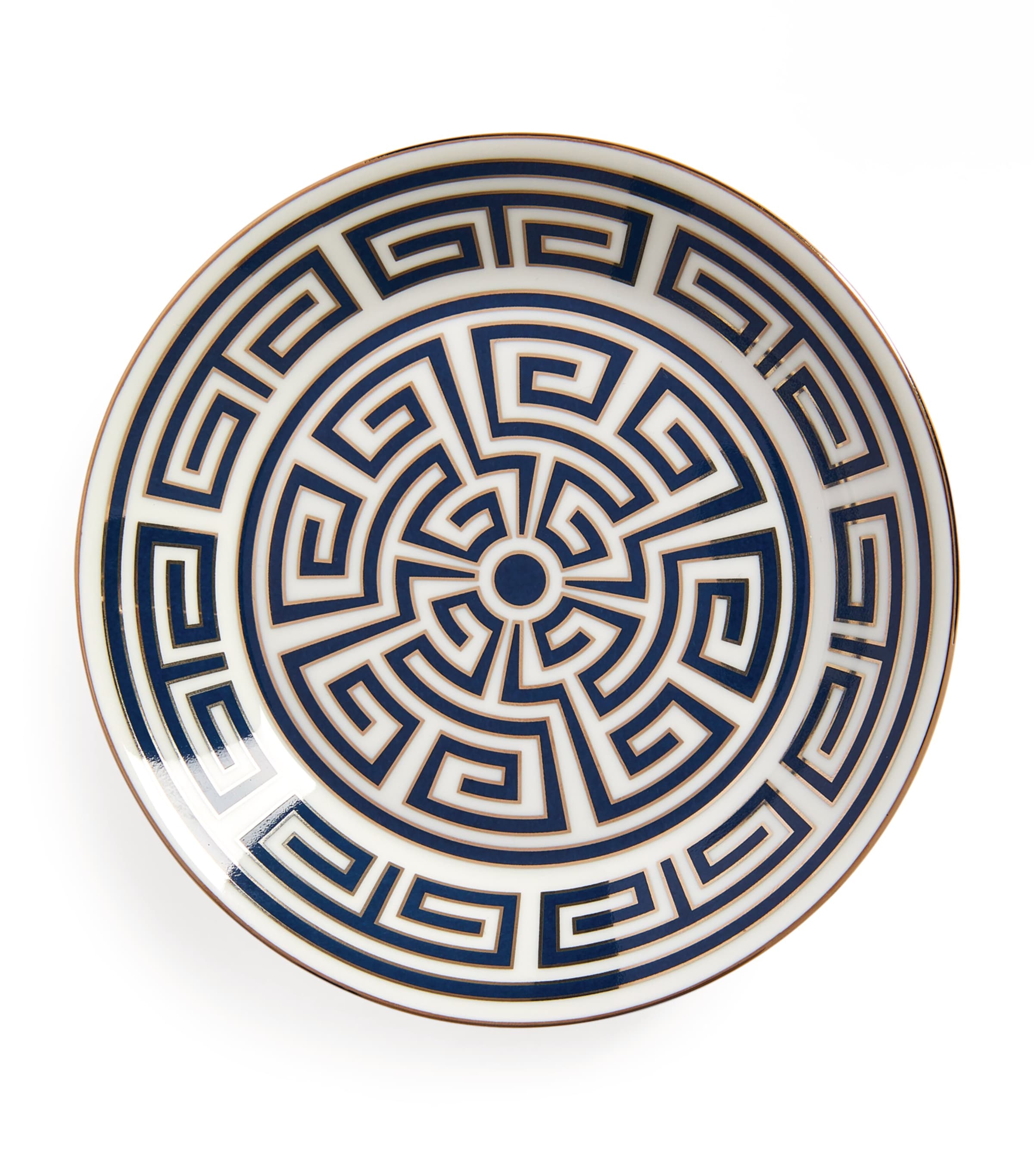GINORI 1735 porcelain Zaffiro tea saucer 13.5cm, UK version