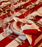 Summerill & Bishop Linen Stripe napkin 50cm x 50cm (British brand)