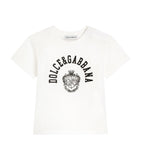 Dolce&Gabbana Kids Cotton Logo T-Shirt 3-30 months - British product