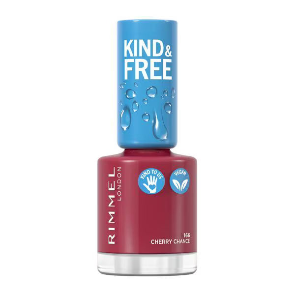 Rimmel Nail Polish Cherry Chance, imported from the UK