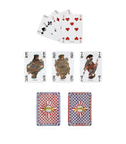 Dolce&Gabbana playing card set with Carretto design and storage box, 2-pack - British product