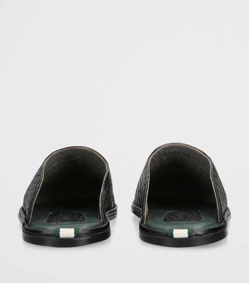 Brotini alligator leather mules - British product