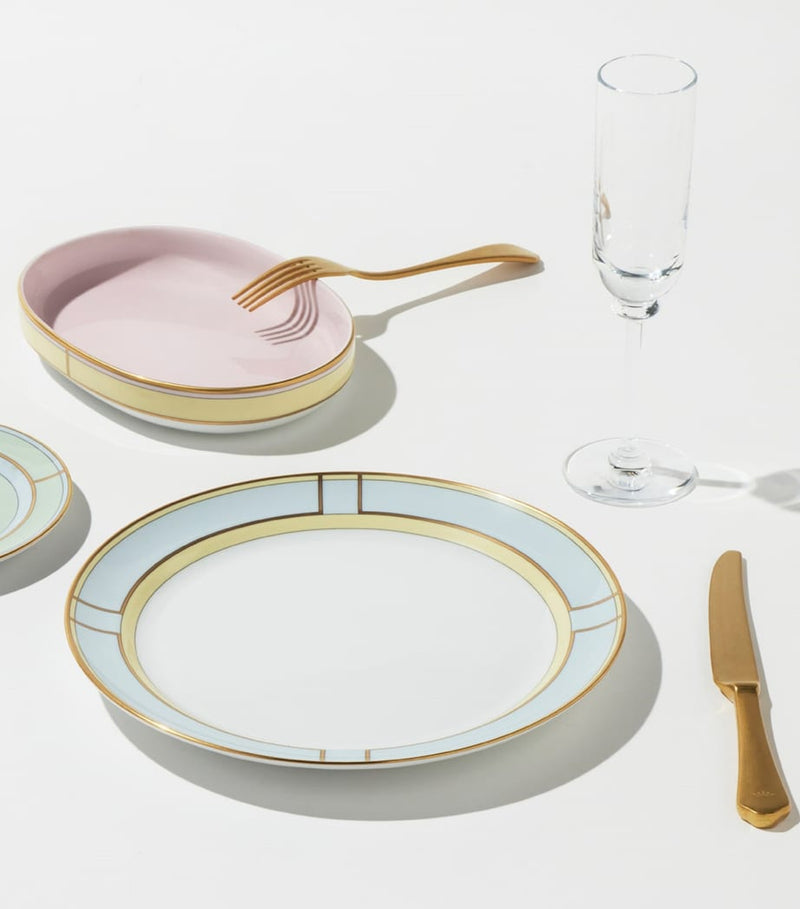 GINORI 1735 Colonna Diva Celeste dinner plate 27cm, UK version