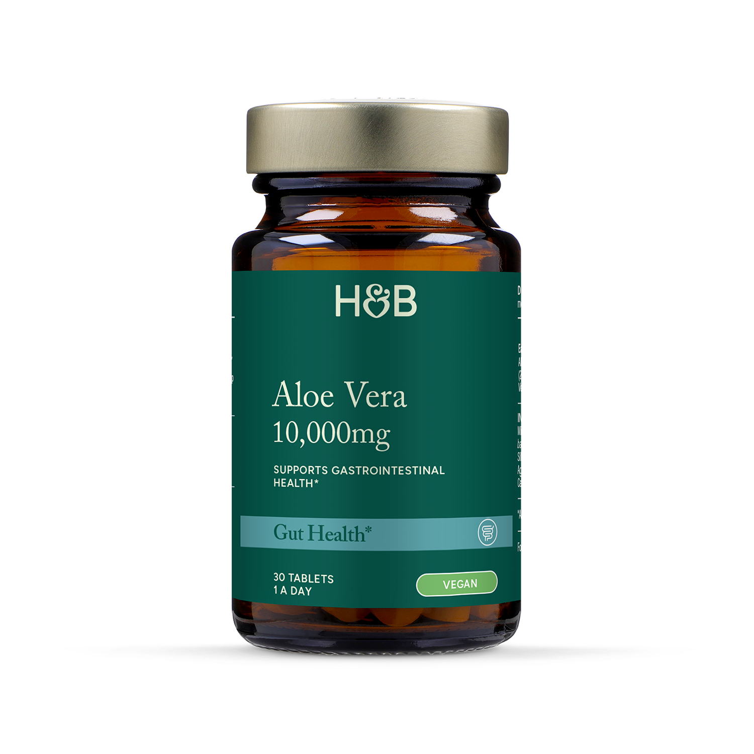 Holland & Barrett High Strength Aloe Vera 10,000mg 30 Tablets - 998958