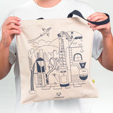 Premium Roastery tote bag, imported from the UK