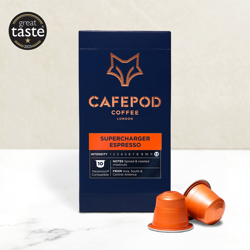 Supercharger Espresso Coffee Beans (British brand)