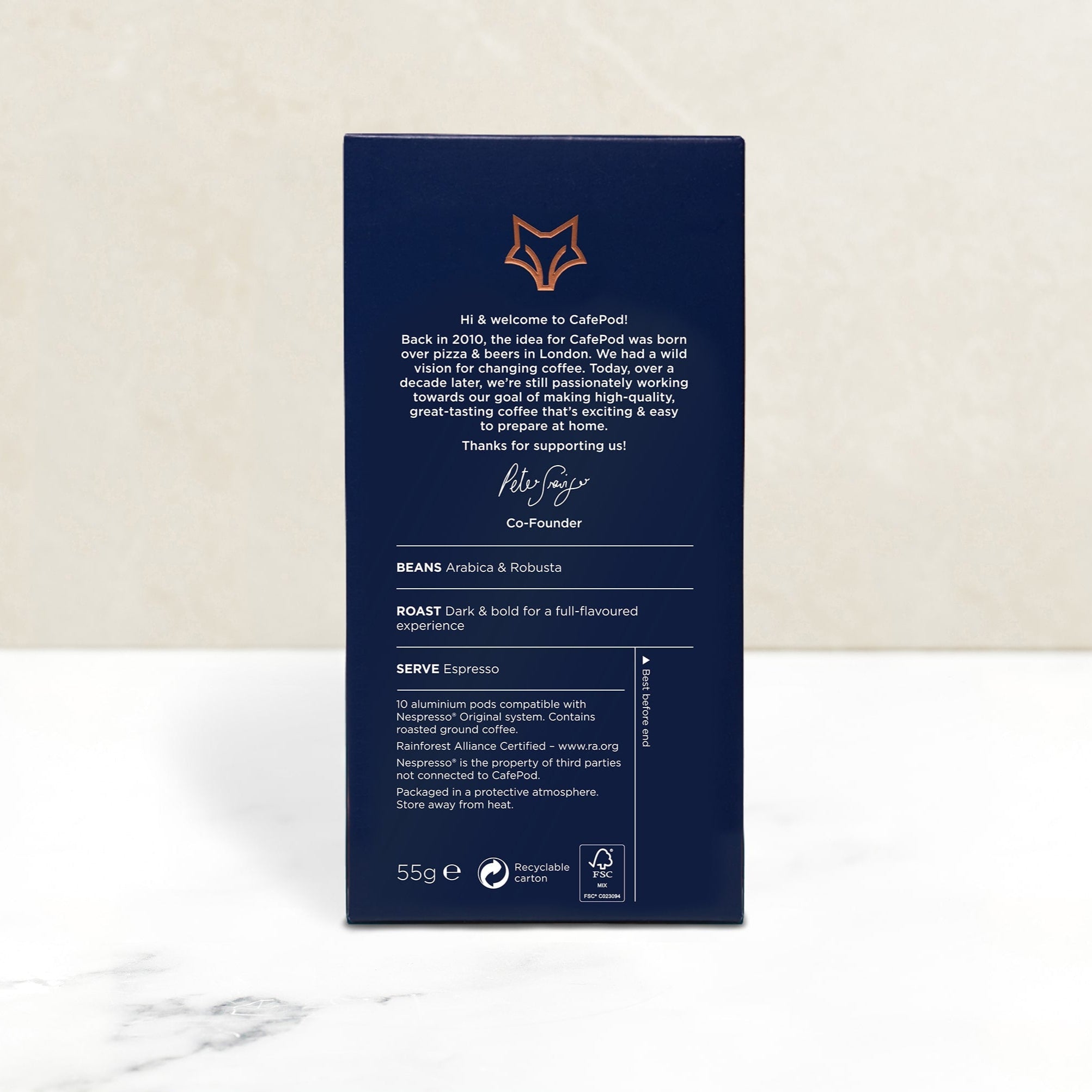 Supercharger Espresso Coffee Beans (British brand)