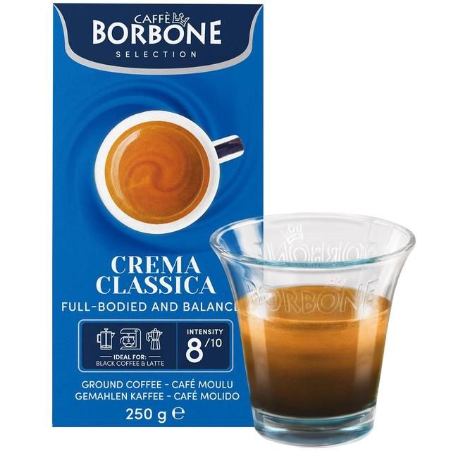 Caffe Borbone Crema Classica Ground Filter Coffee   250g