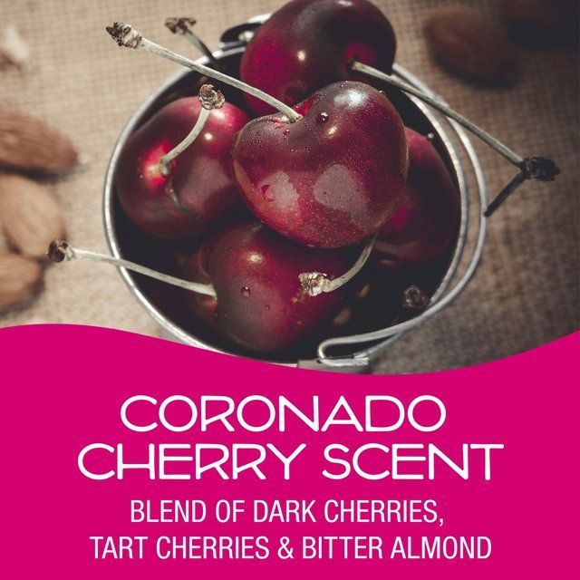 California Scents Coronado Cherry Vent Sticks Car Air Fresheners   4 per pack