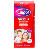 Calpol SixPlus Sugar Free Oral Suspension Strawberry 6+ Years   80ml
