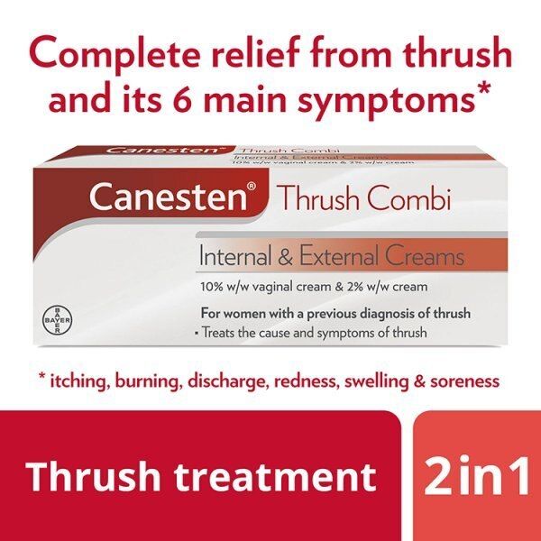 Canesten Thrush Internal &amp;amp; External Cream Combi