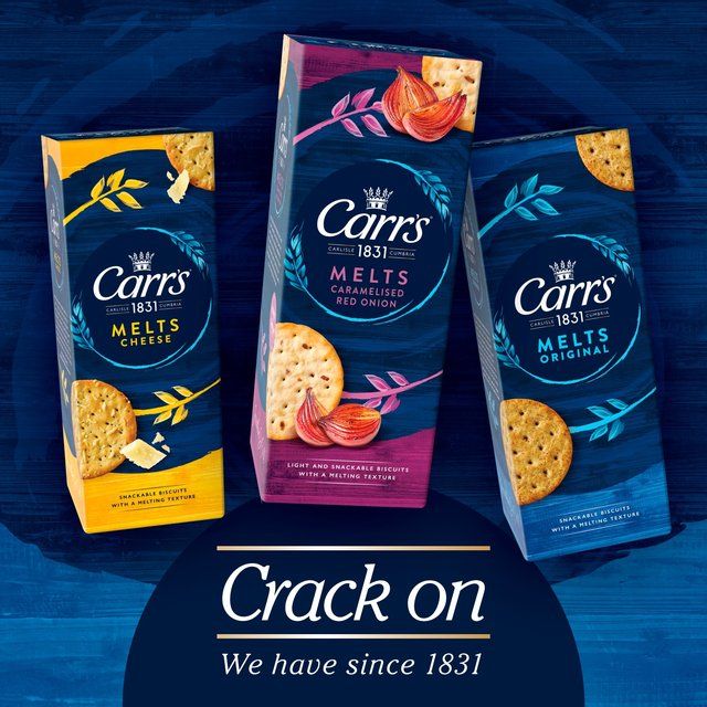 Carr's Melts Original Crackers   150g