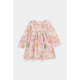 Cat Print Jersey Dress