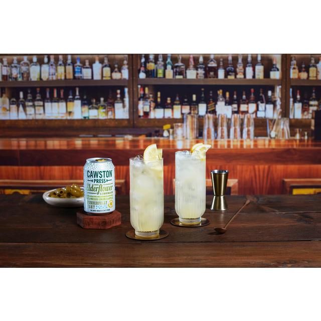 Cawston Press Sparkling Elderflower Lemonade   4 x 330ml