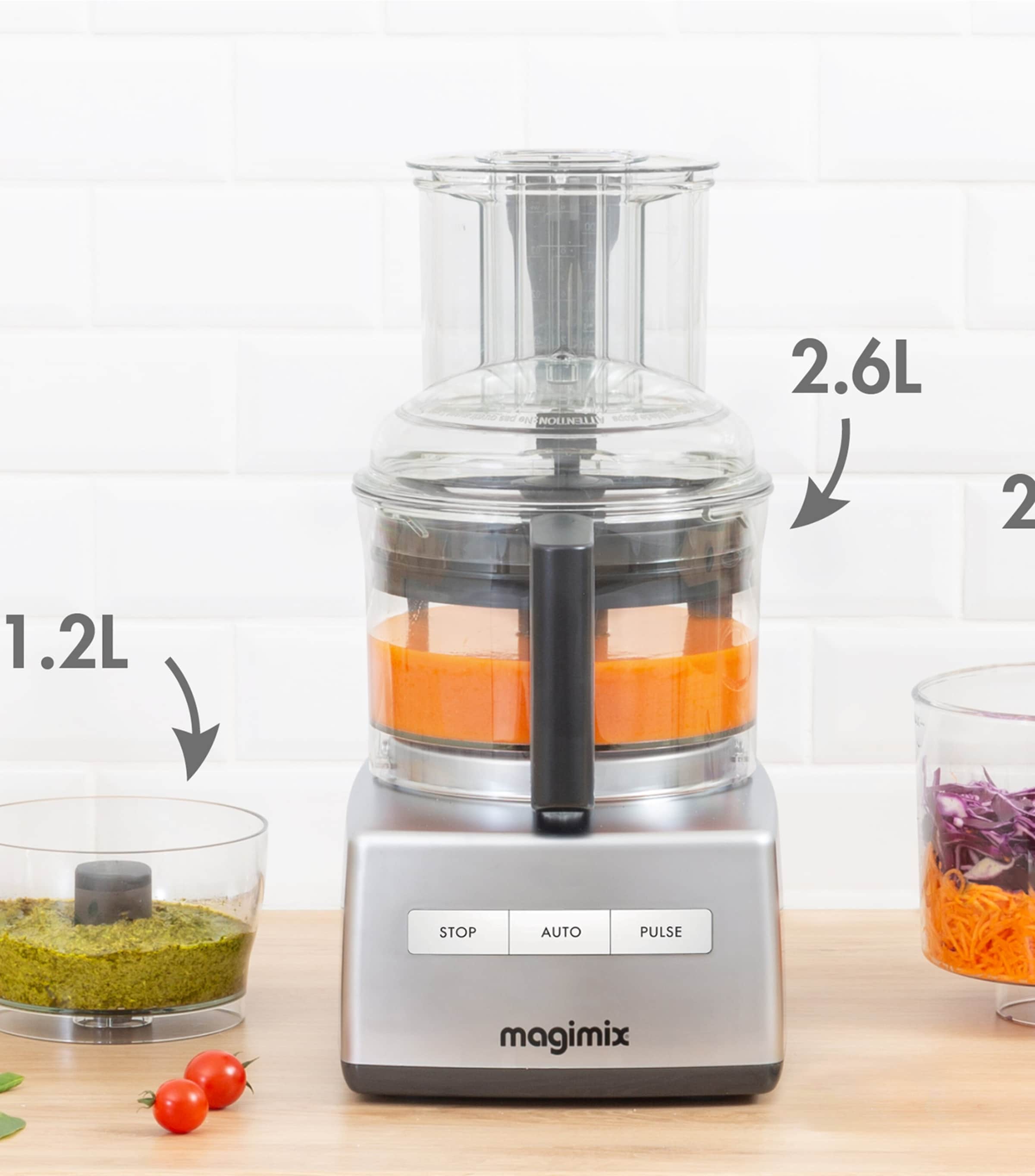 Magimix 3200XL food processor 2.6L, imported from the UK