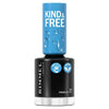 Rimmel nail polish Midnight Sky, imported from the UK