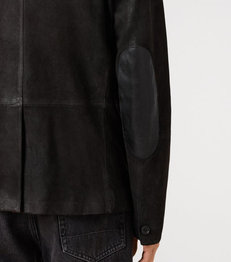 AllSaints Leather Survey Blazer - British product
