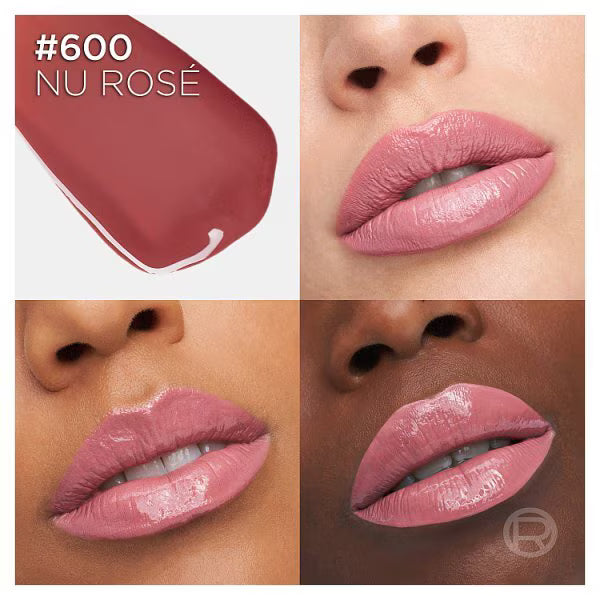 L'Oréal Paris Liquid Lipstick 600 Le Nu Rose, UK version