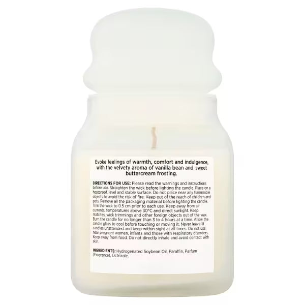Superdrug vanilla scented candle 195g (British brand)