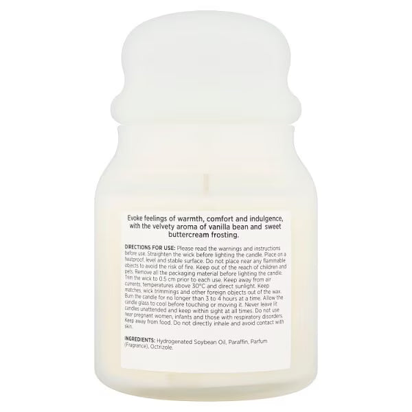 Superdrug vanilla scented candle 195g (British brand)