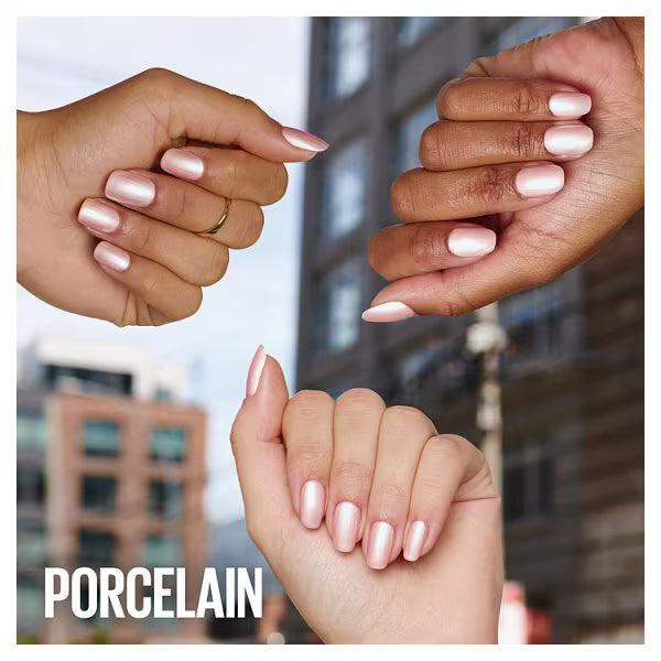 Maybelline nail polish porcelain, imported from the UK