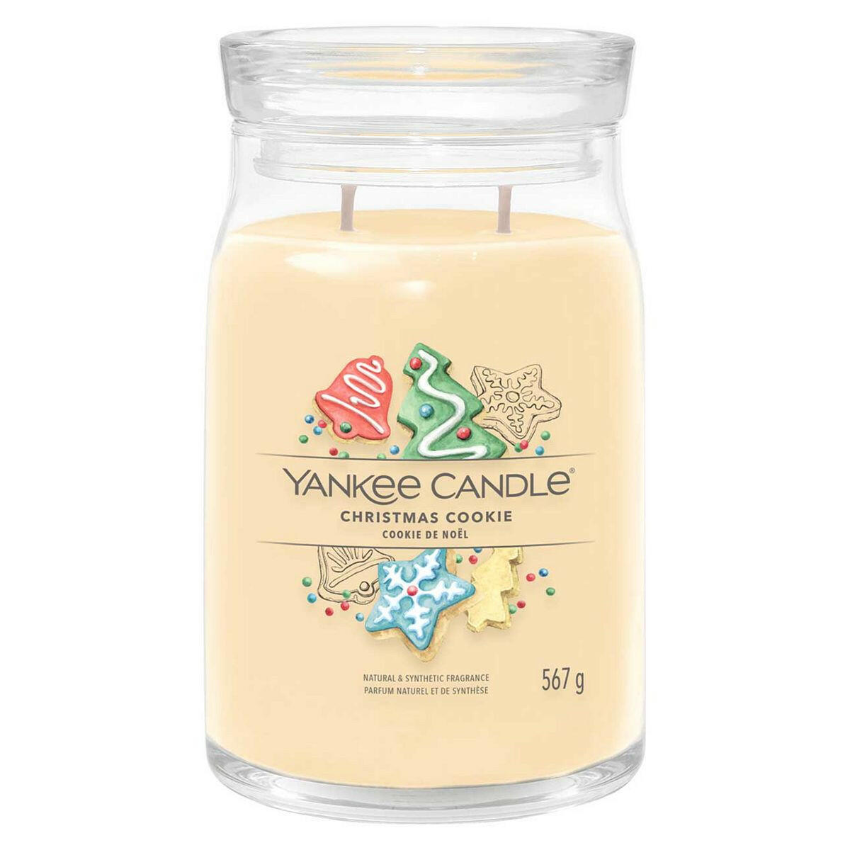 Yankee Candle Signature Large Jar Scented Candle - Christmas Cookie - 567g GOODS Boots   