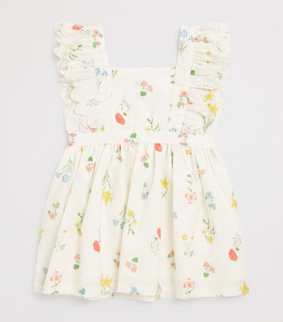 Cotton Floral Chisa Dress for Ages 6-36 Months