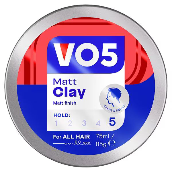 VO5 Matt Hair Clay Styling Product 75ml (British brand)