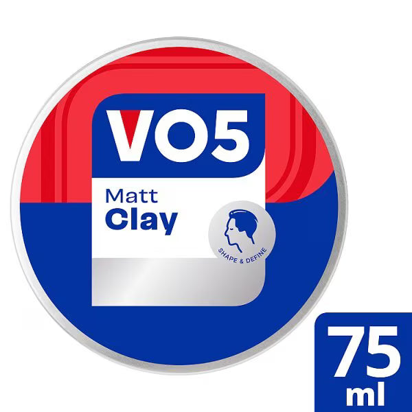 VO5 Matt Hair Clay Styling Product 75ml (British brand)