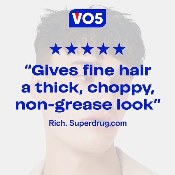 VO5 Matt Hair Clay Styling Product 75ml (British brand)